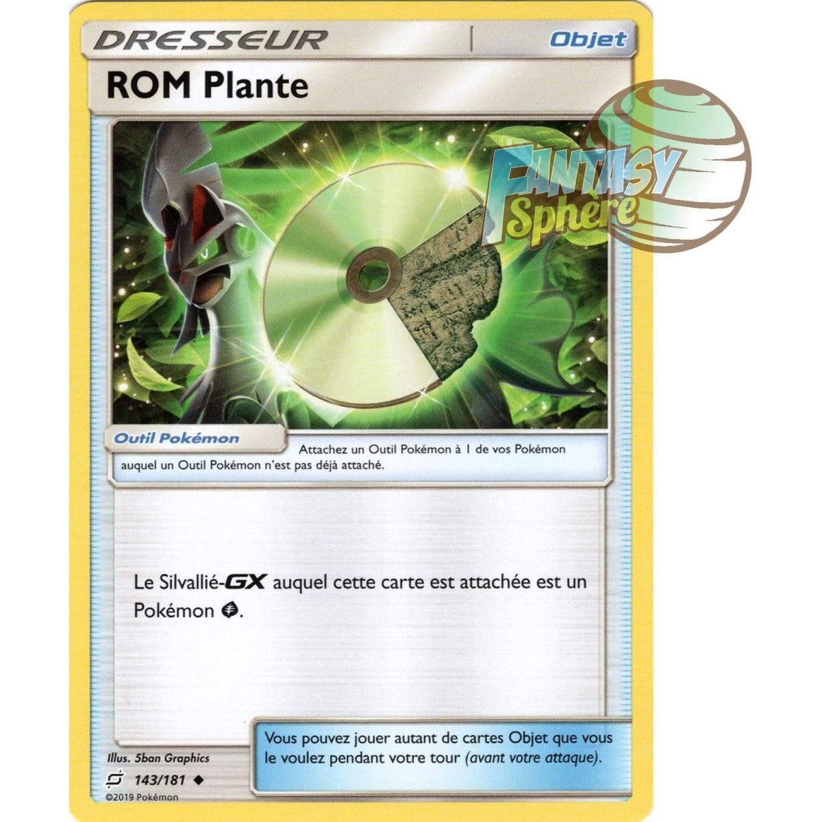 ROM Plant - Uncommon 143/181 - Sun and Moon 9 Shock Duo