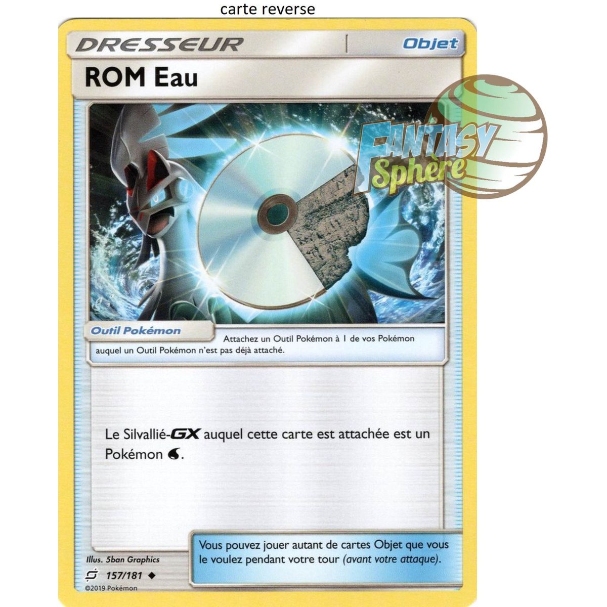 ROM Water - Reverse 157/181 - Sun and Moon 9 Shock Duo