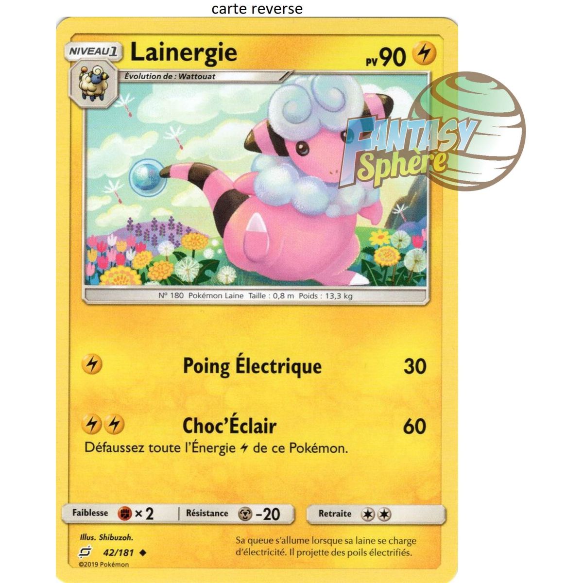 Lainergie - Reverse 42/181 - Sun and Moon 9 Shock Duo