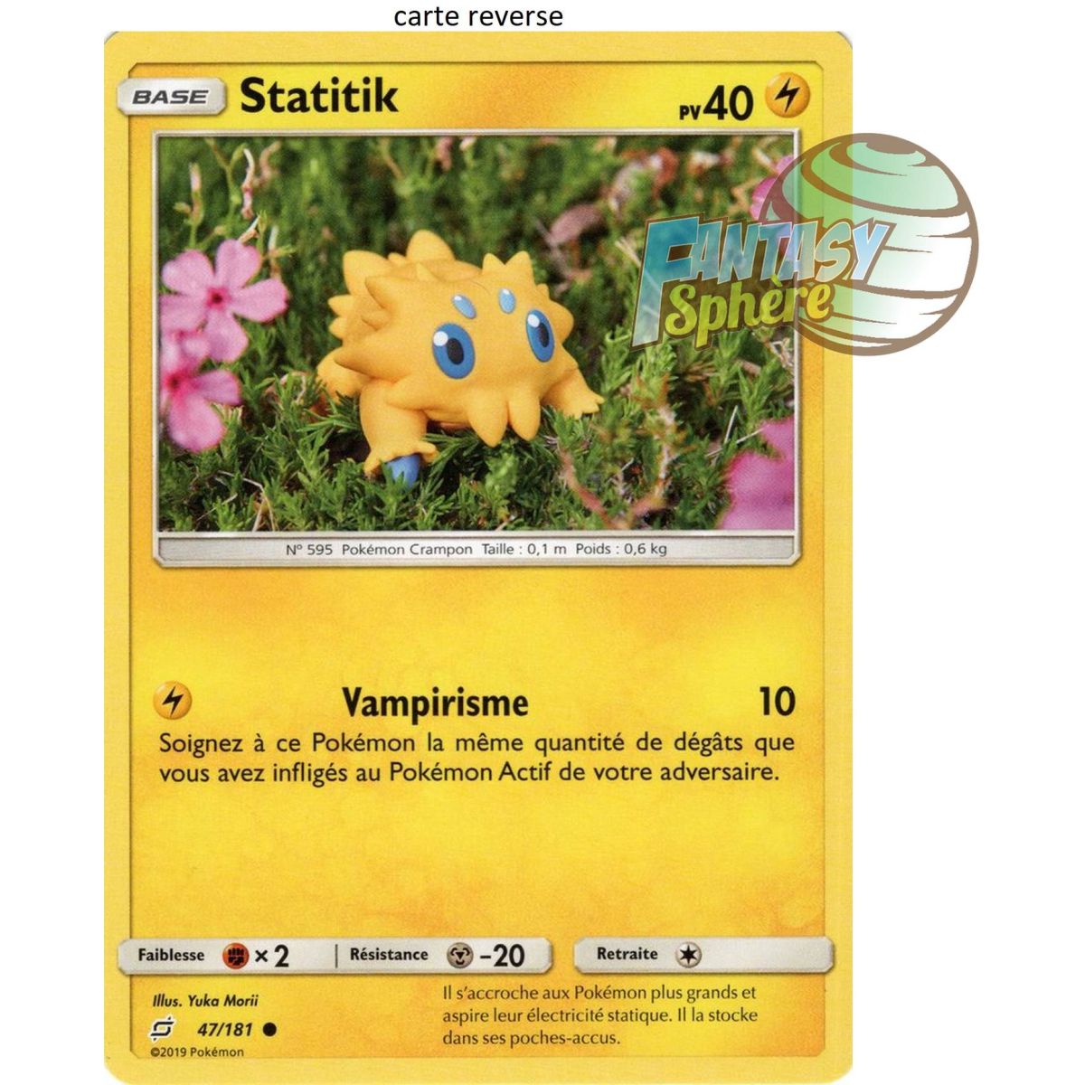 Item Statitik - Reverse 47/181 - Sun and Moon 9 Shock Duo