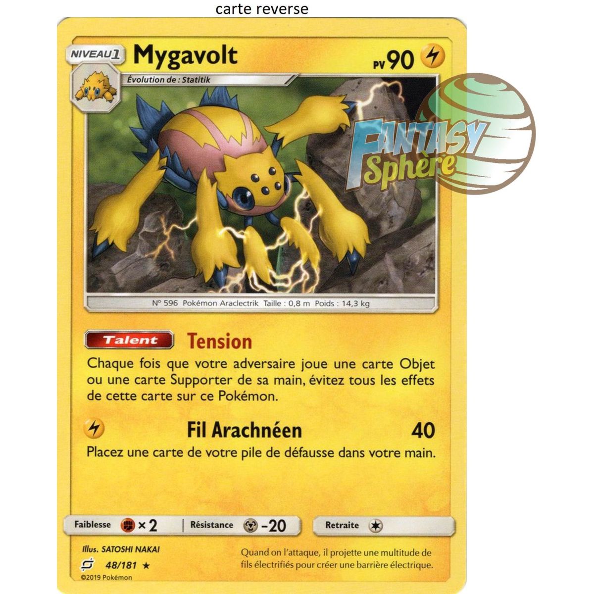 Mygavolt - Reverse 48/181 - Sun and Moon 9 Shock Duo