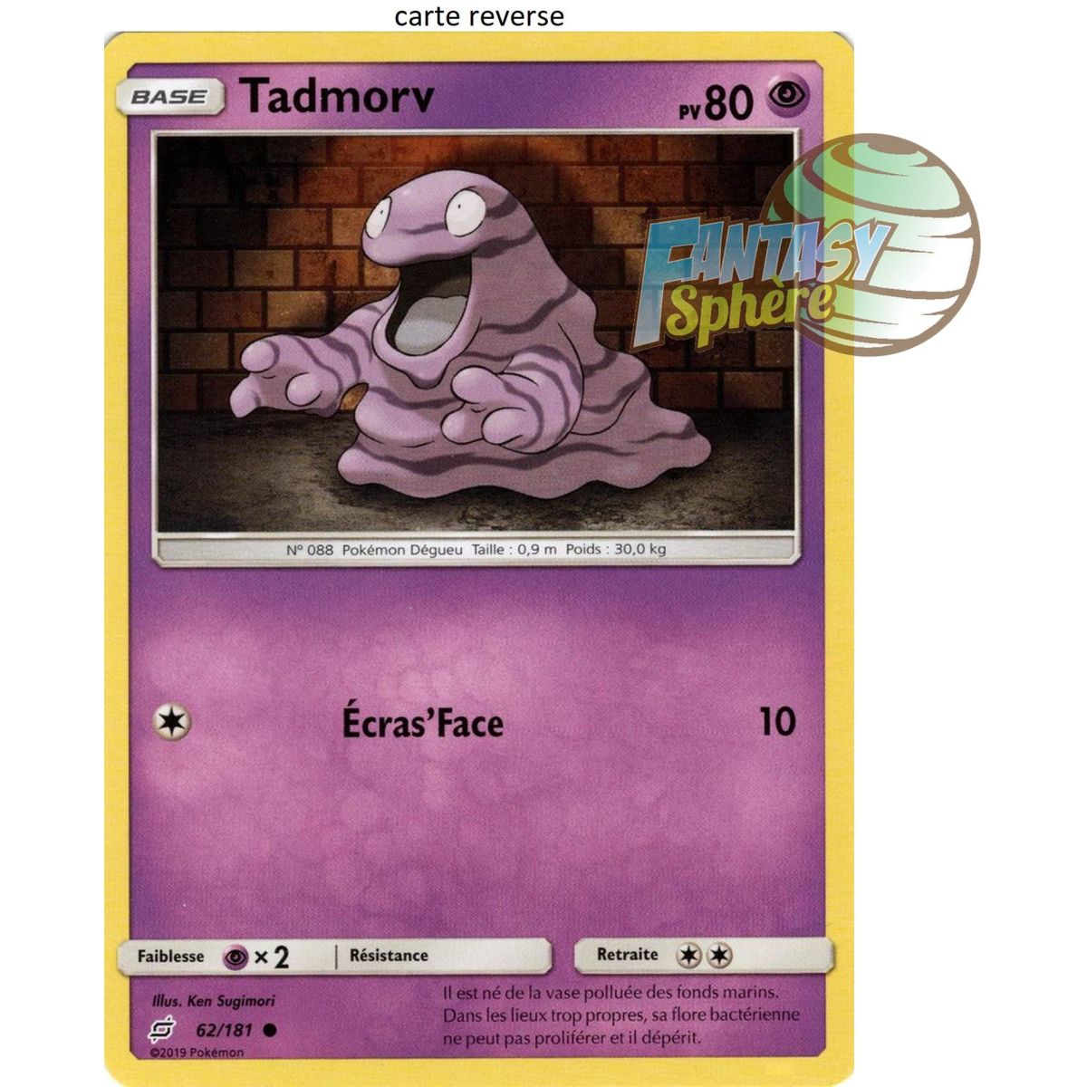 Tadmorv - Reverse 62/181 - Sun and Moon 9 Shock Duo