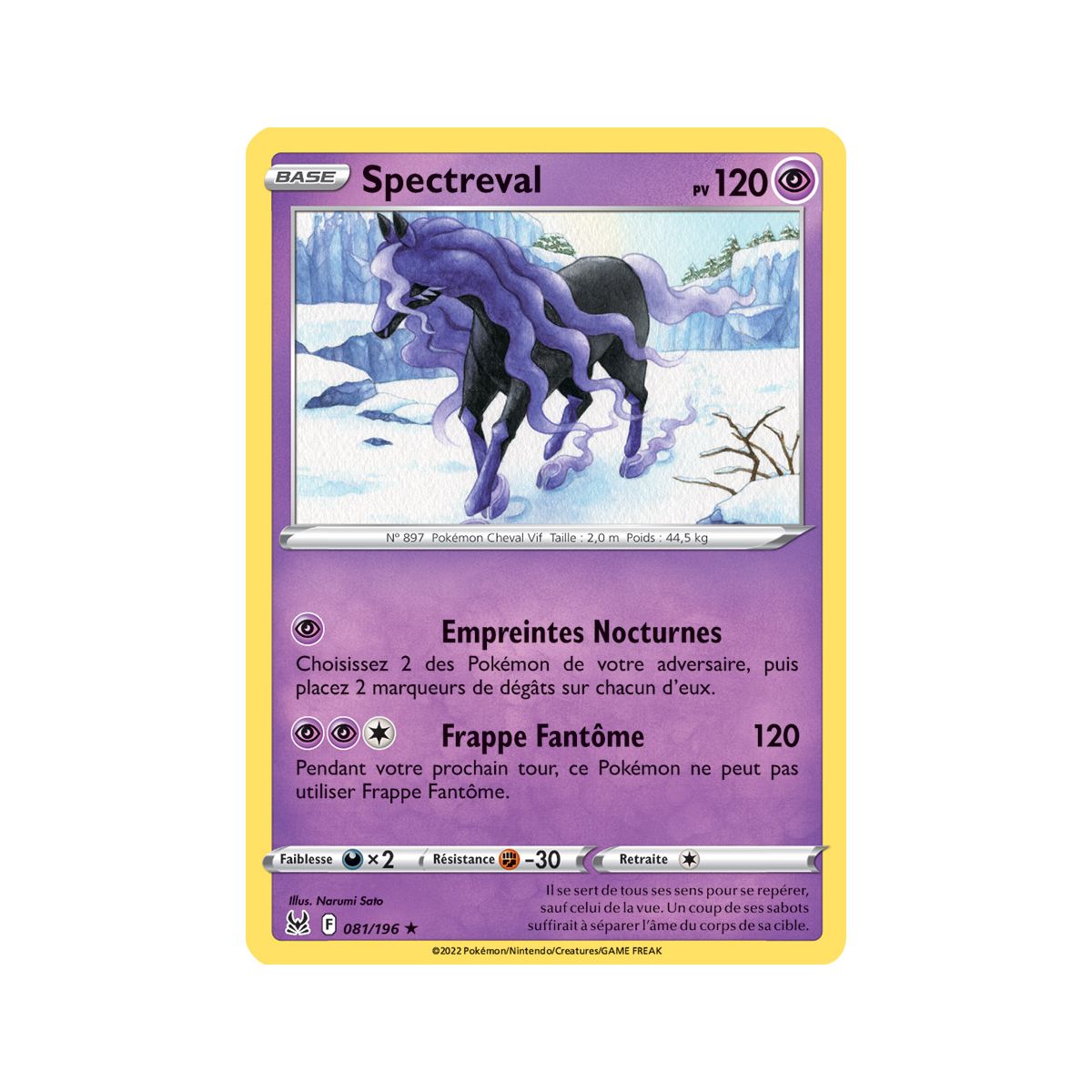 Spectreval- Holo Rare 81/196_H - Sword and Shield 11 Lost Origin