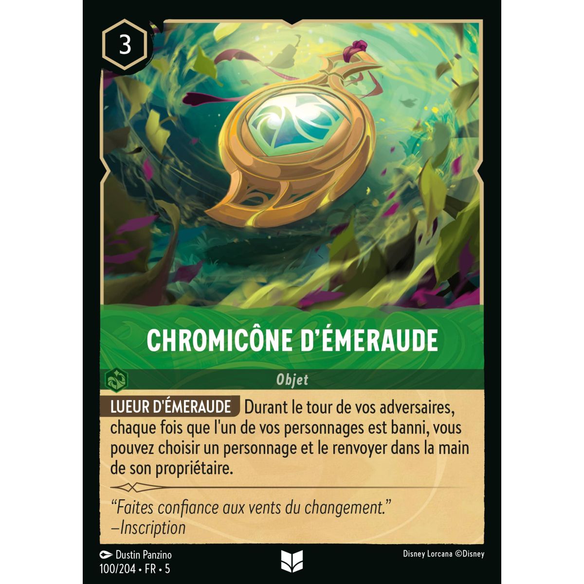 Emerald Chromicone - 100/204 - SSK - Sparkling Sky - Uncommon - French