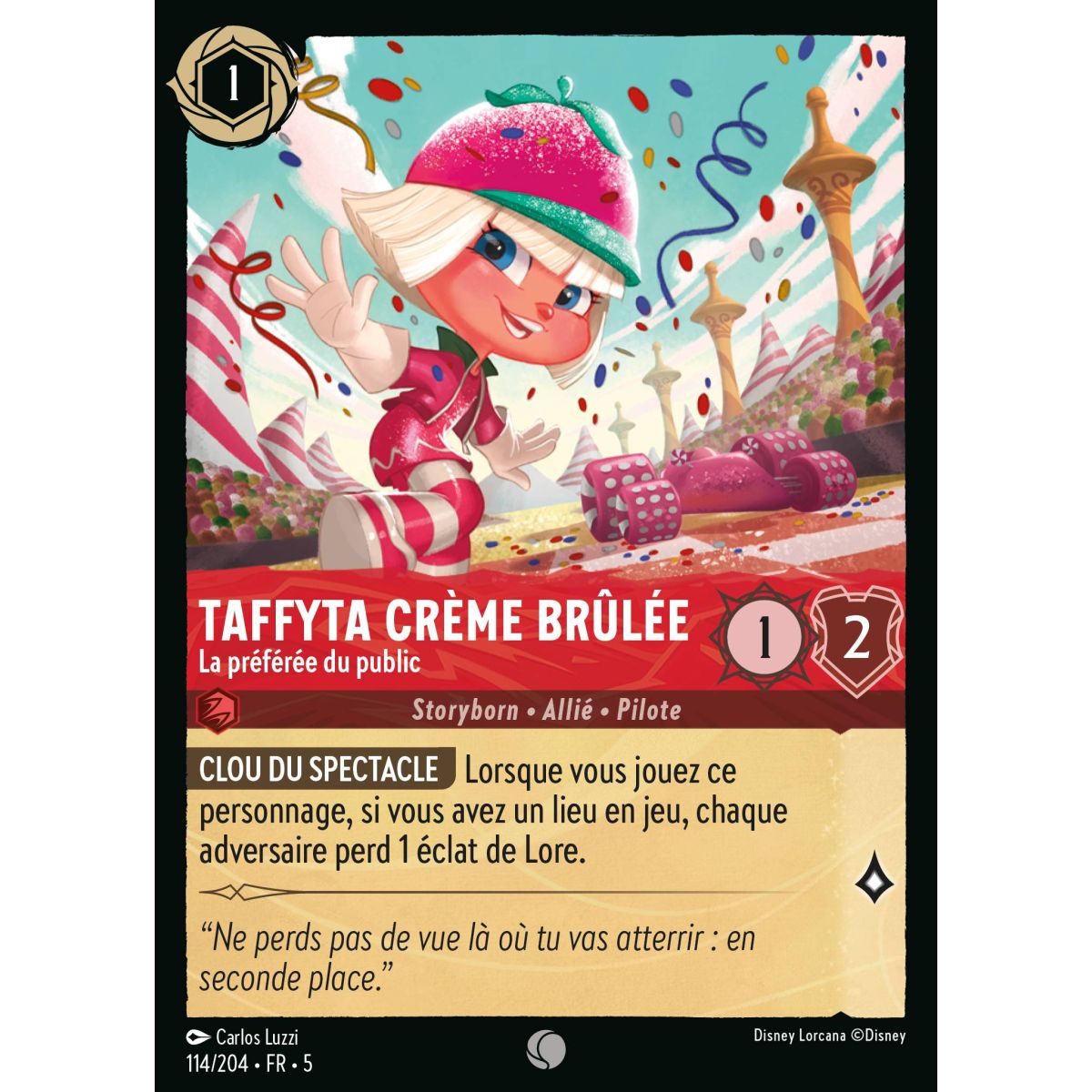 Taffyta Crème Brûlée - Crowd Favorite - 114/204 - SSK - Shimmering Sky - Common - French