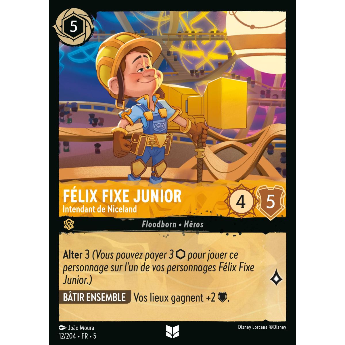 Felix Fixe Junior - Niceland Steward - 12/204 - SSK - Sparkling Sky - Uncommon - French