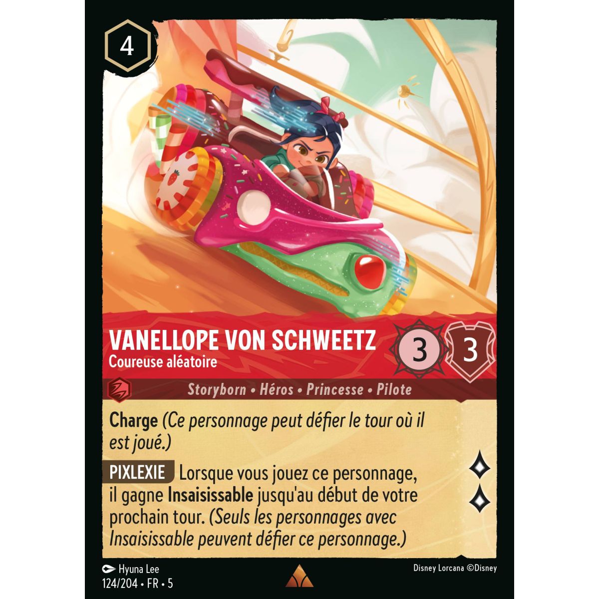 Vanellope von Schweetz - Random Runner - 124/204 - SSK - Sparkling Sky - Rare - French