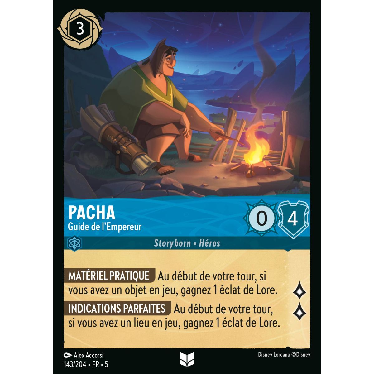 Pasha - Emperor's Guide - 143/204 - SSK - Sparkling Sky - Uncommon - French