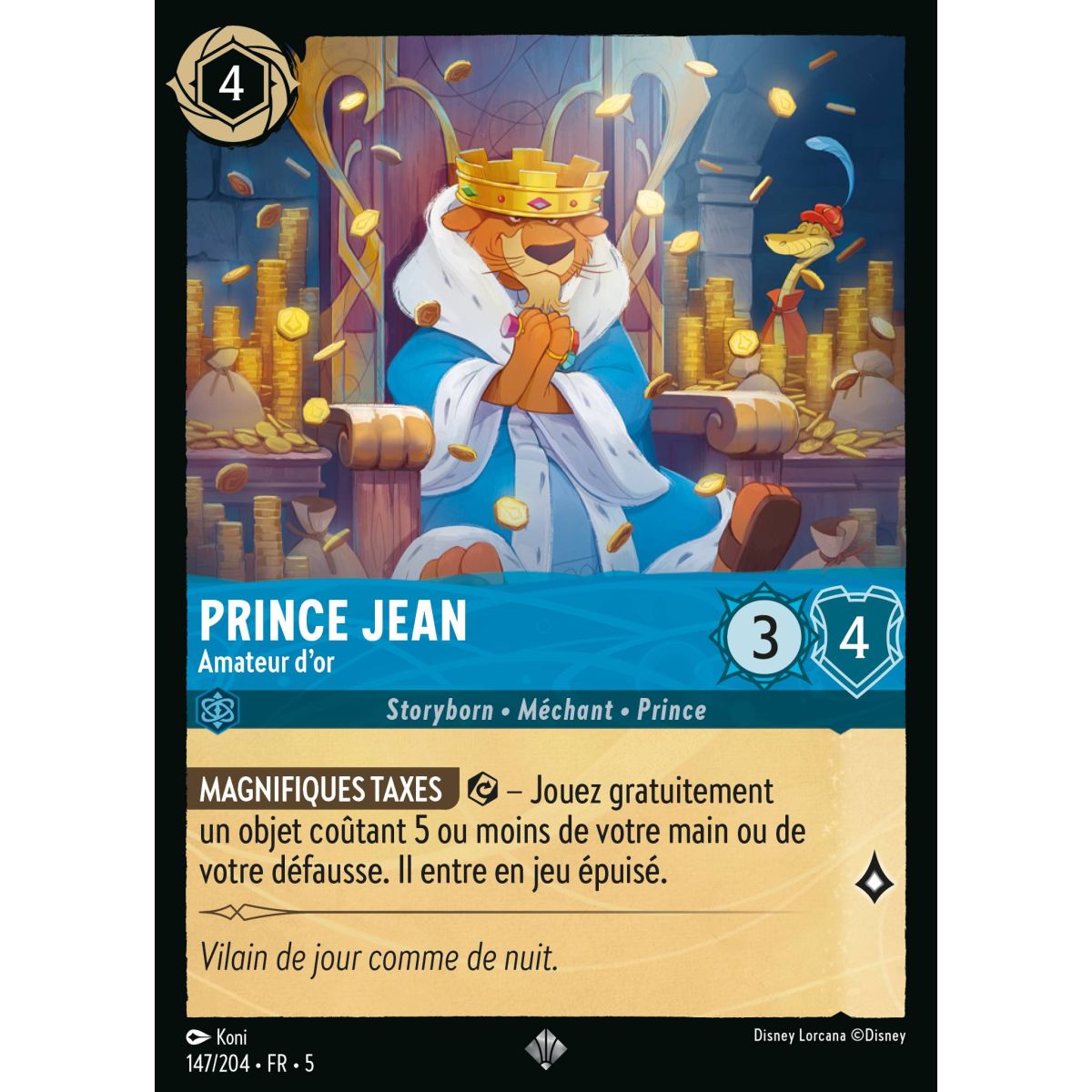 Prince Jean - Gold Lover - 147/204 - SSK - Sparkling Sky - Super Rare - French