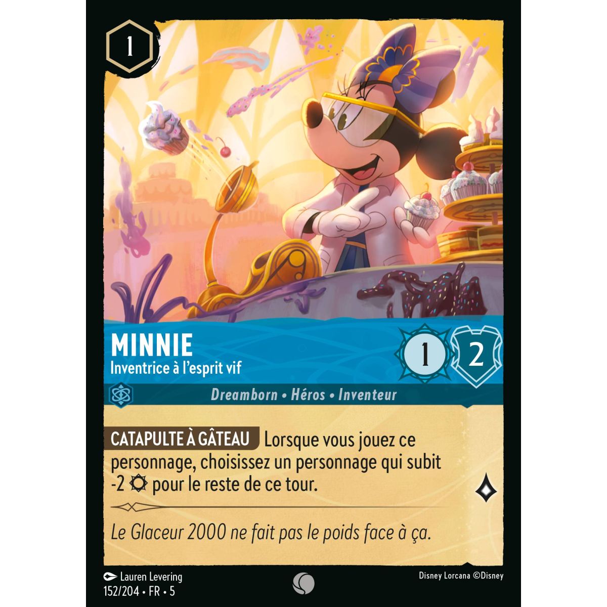 Minnie - Quick-witted Inventor - 152/204 - SSK - Sparkling Sky - Common - French