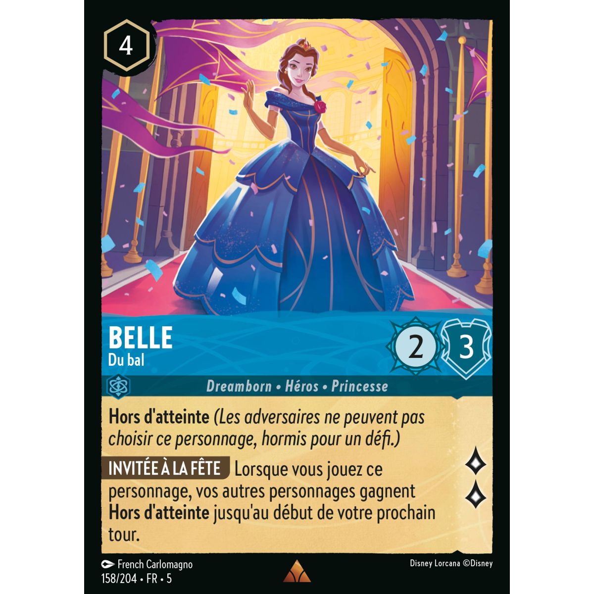 Belle - Du bal - 158/204 - SSK - Sparkling Sky - Rare - French