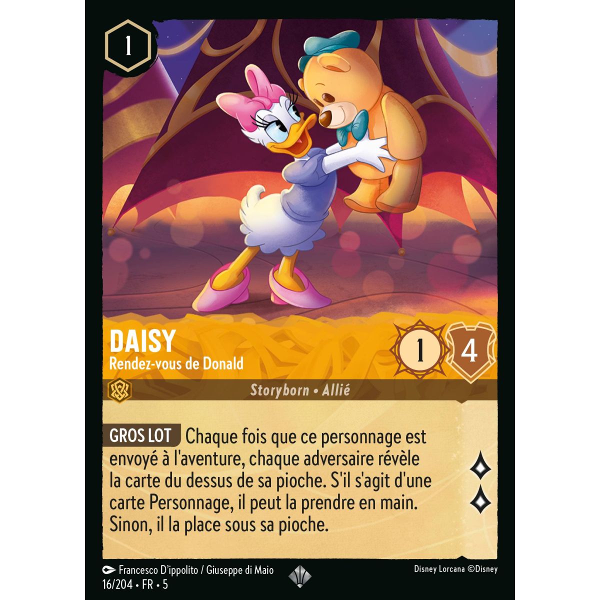 Daisy - Donald's Rendezvous - 16/204 - SSK - Sparkling Sky - Super Rare - French