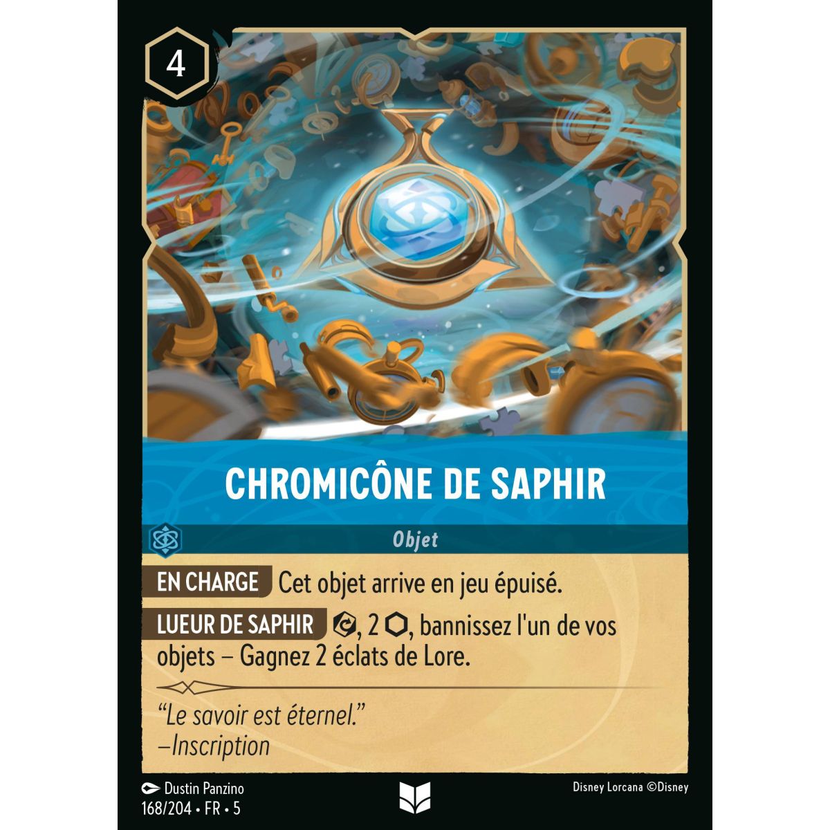 Sapphire Chromicone - 168/204 - SSK - Sparkling Sky - Uncommon - French