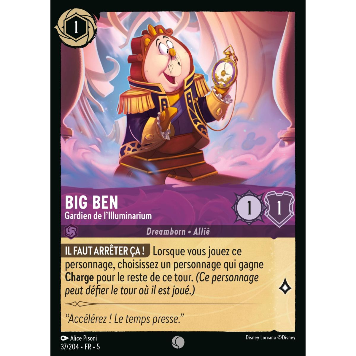 Big Ben - Guardian of the Illuminarium - 37/204 - SSK - Sparkling Sky - Brilliant - Premium - French