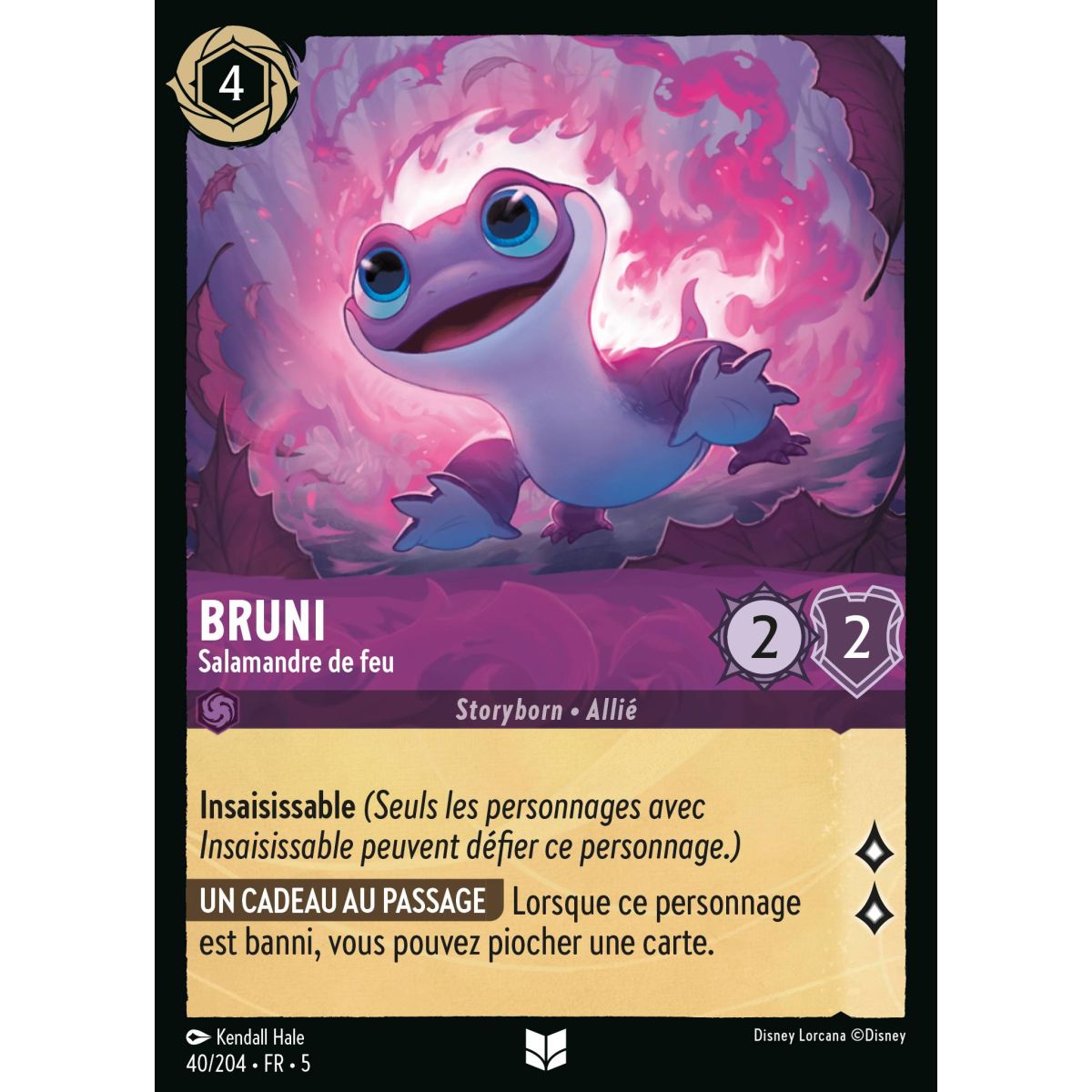 Bruni - Fire Salamander - 40/204 - SSK - Sparkling Sky - Uncommon - French