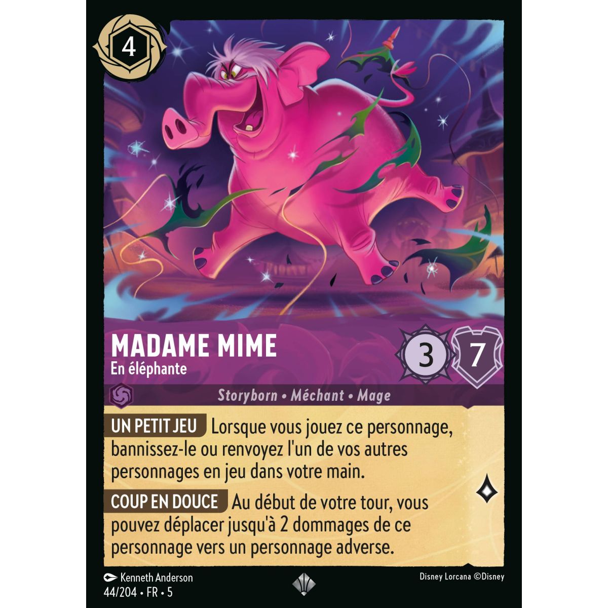 Madame Mime - As an Elephant - 44/204 - SSK - Sparkling Sky - Super Rare - French