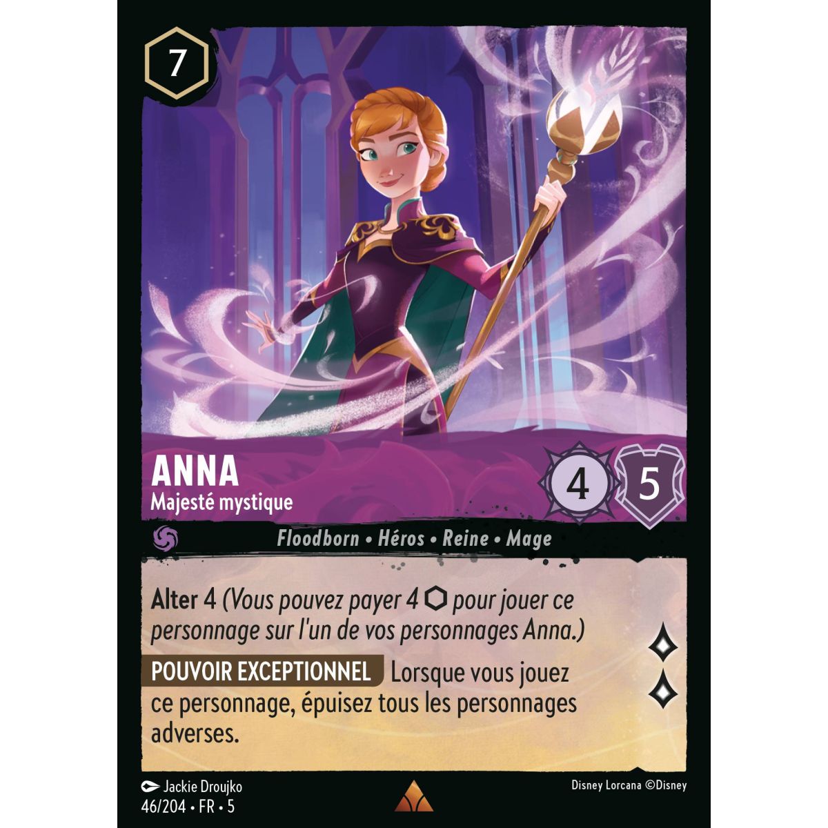 Anna - Mystical Majesty - 46/204 - SSK - Shimmering Sky - Rare - French