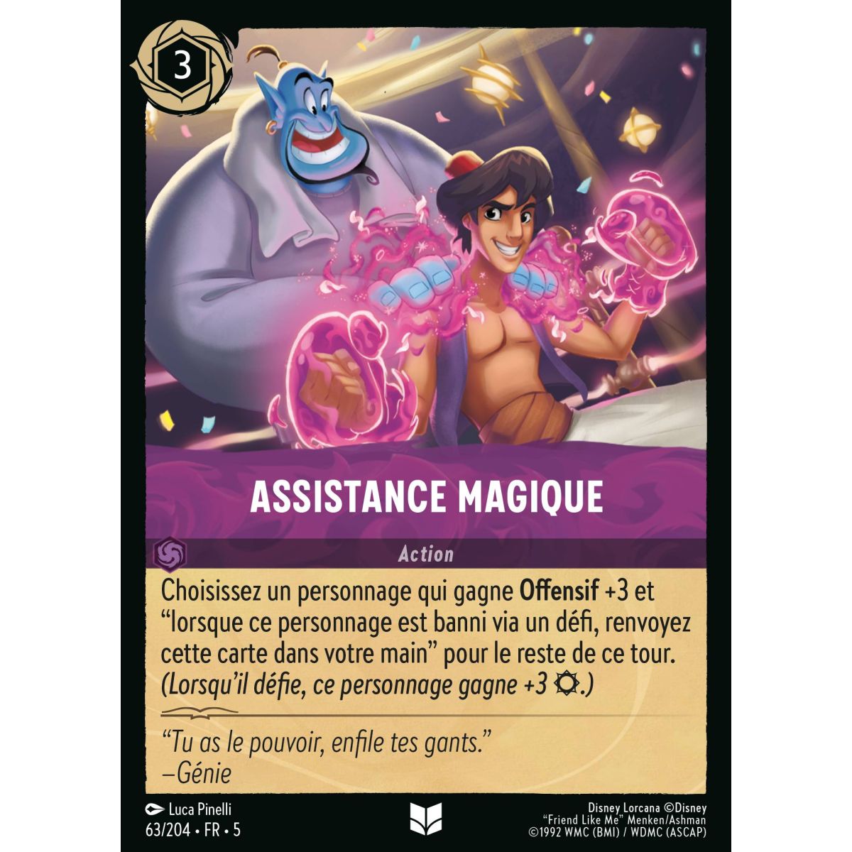 Magical Assistance - 63/204 - SSK - Shimmering Sky - Uncommon - French