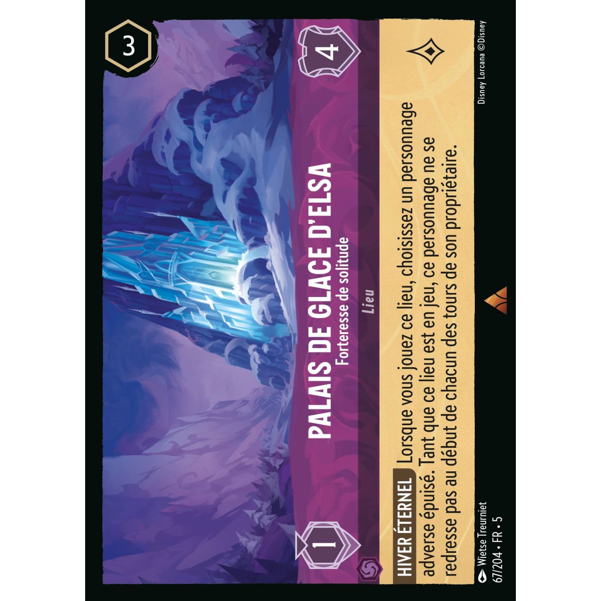 Elsa's Ice Palace - Fortress of Solitude - 67/204 - SSK - Shimmering Sky - Brilliant - Premium - French