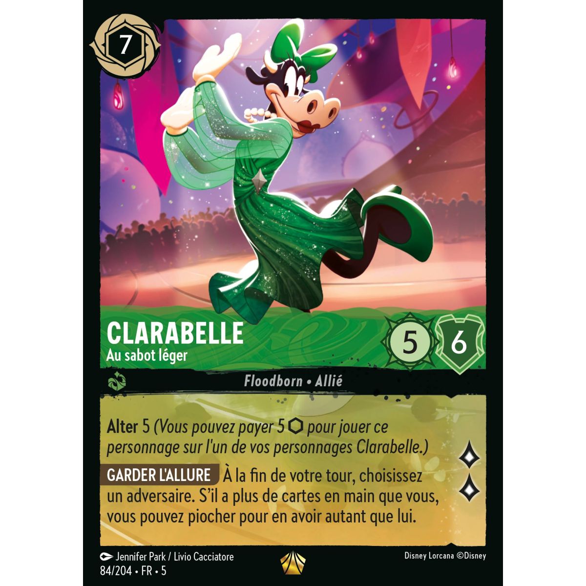 Clarabelle - Light Hoof - 84/204 - SSK - Sparkling Sky - Legendary - French