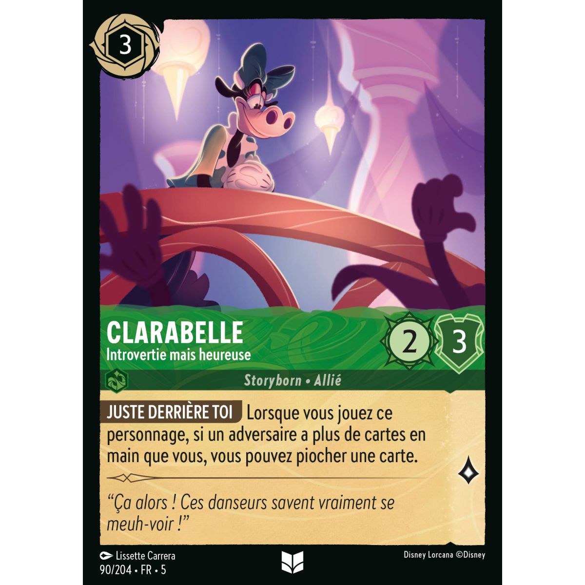 Clarabelle - Introverted but Happy - 90/204 - SSK - Sparkling Sky - Brilliant - Premium - French