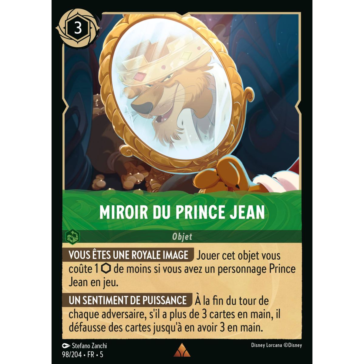 Prince John's Mirror - 98/204 - SSK - Shimmering Sky - Brilliant - Premium - French