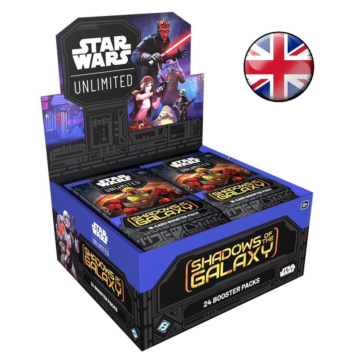 Star Wars Unlimited - Box of 24 Boosters - SW Unlimited: Shadows of the Galaxy - EN