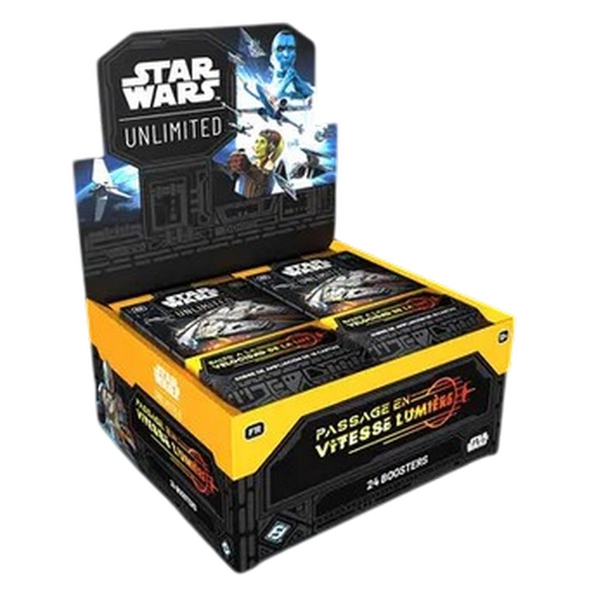 Star Wars Unlimited - Box of 24 Boosters - SW Unlimited: Light Speed - FR