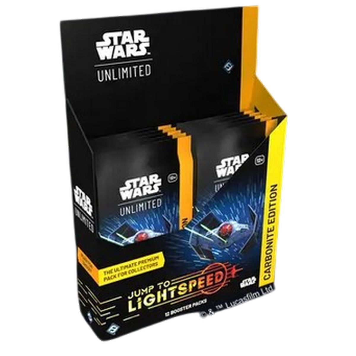 Star Wars Unlimited - Box of 12 Carbonite Boosters - SW Unlimited: Lightspeed - EN