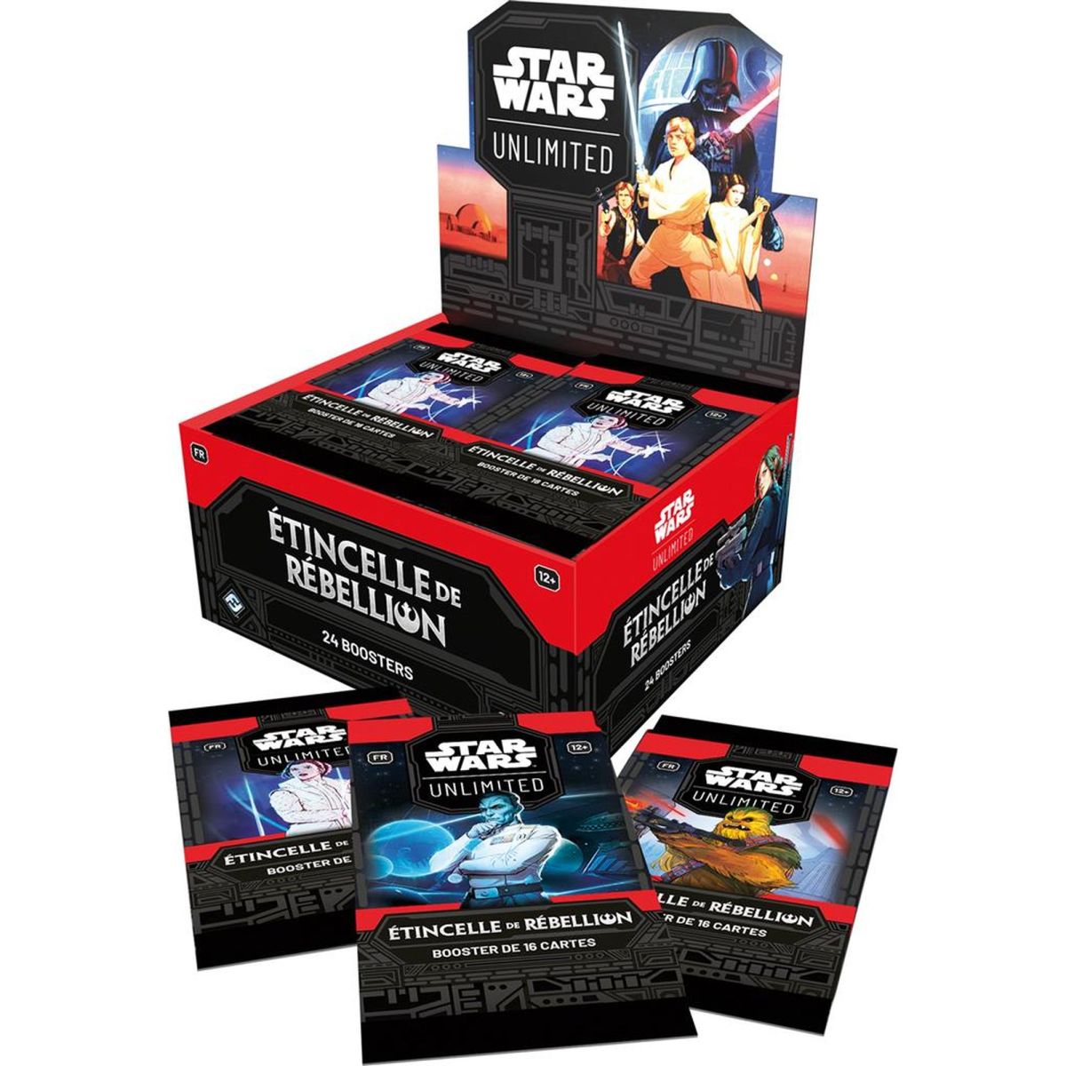 Star Wars: Unlimited - Booster Box - SW Unlimited: Spark of Rebellion - FR