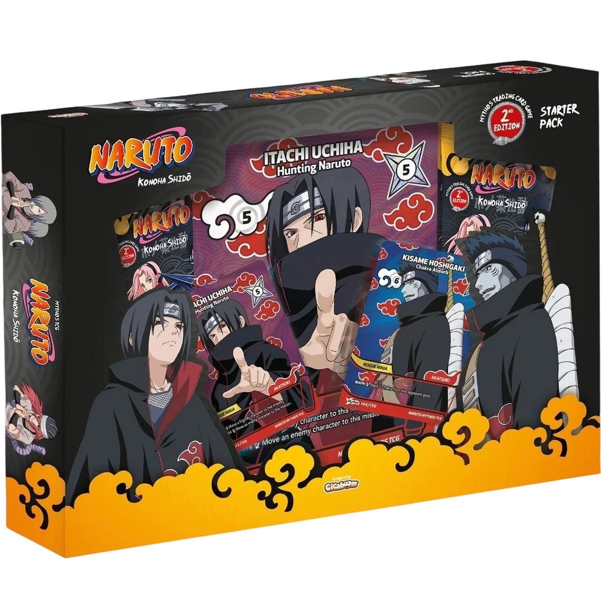 (ED2) Starter Pack Box Set - Konoha Shido: Itachi & Kisame - Naruto Mythos TCG - 2nd Edition - EN