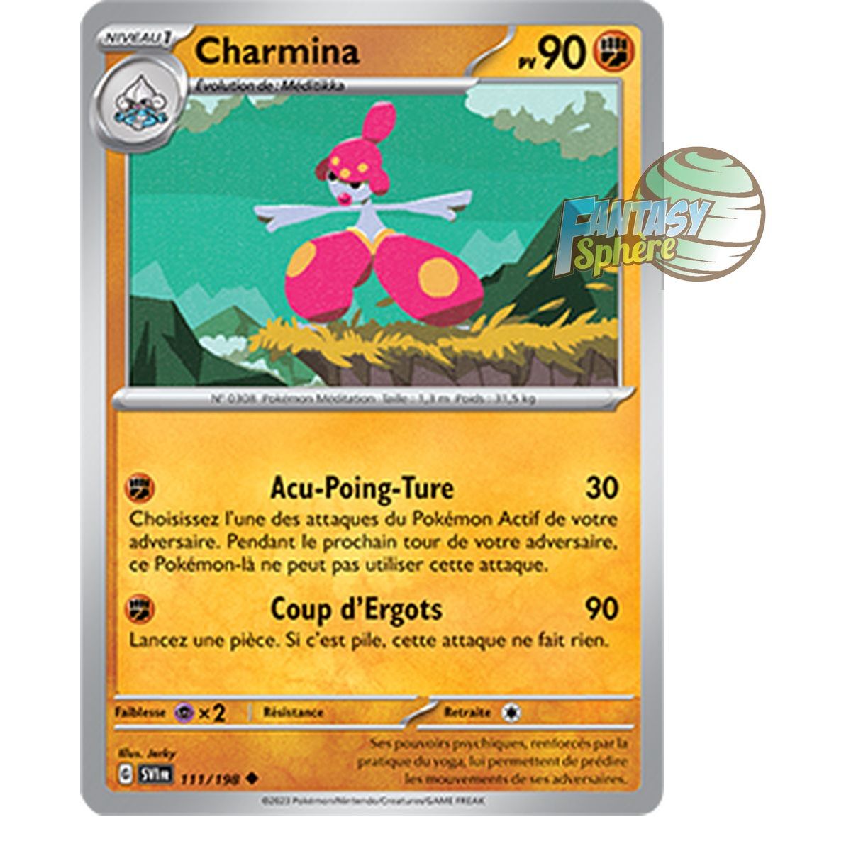 Charmina - Uncommon 111/198 - Scarlet and Violet