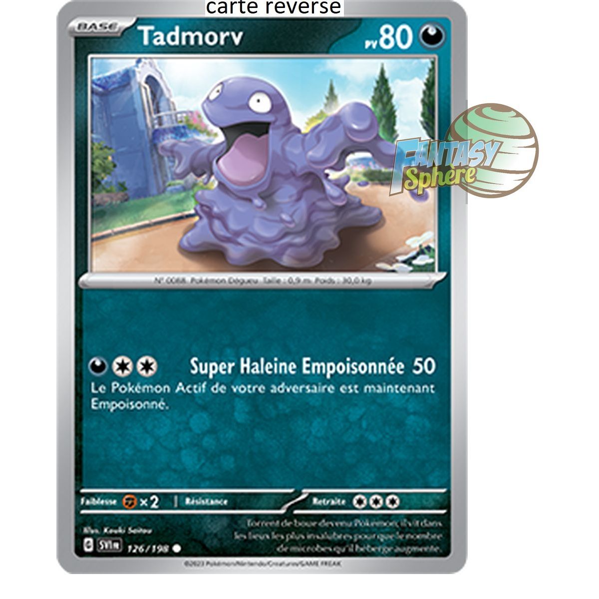 Tadmorv - Reverse 126/198 - Scarlet and Violet