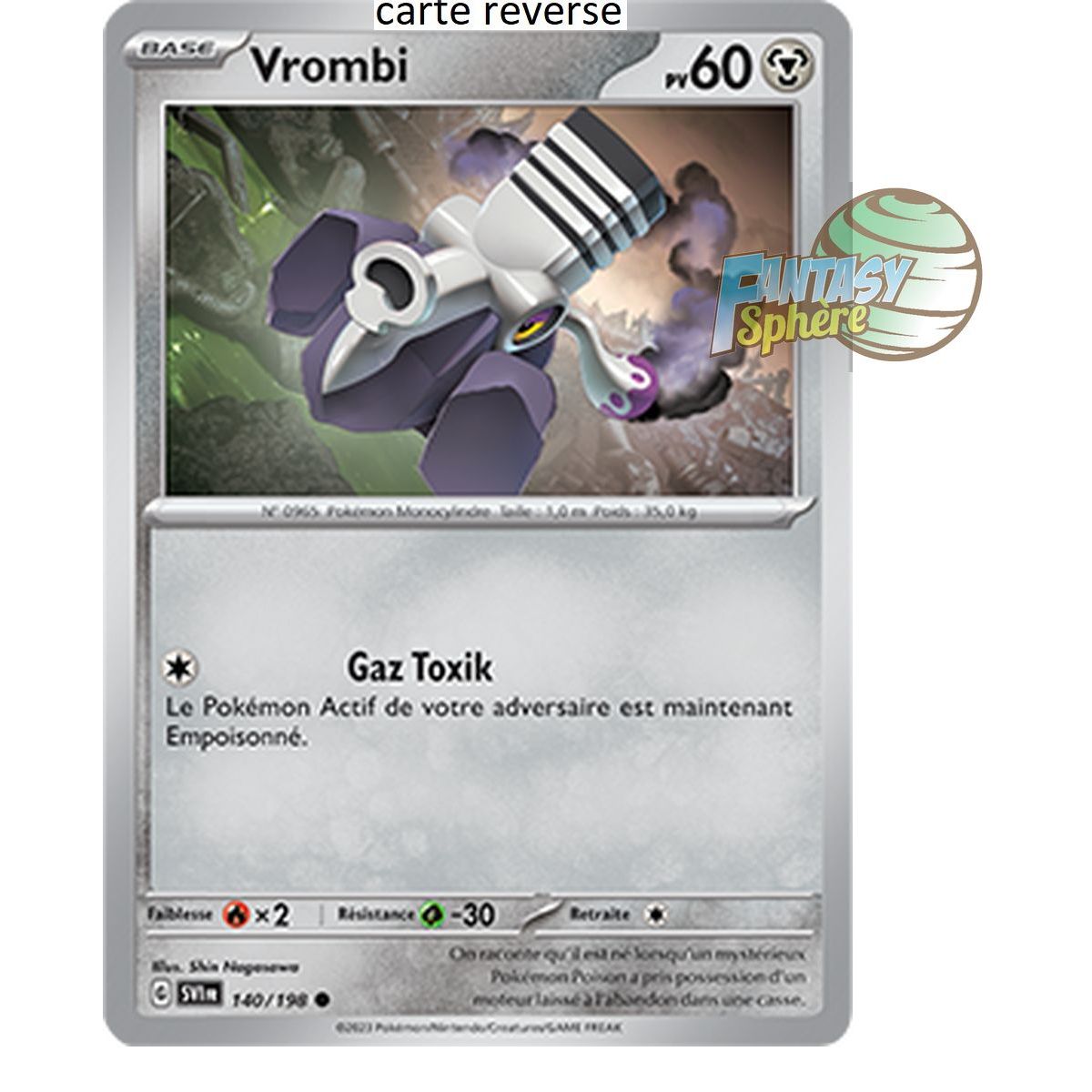 Vrombi - Reverse 140/198 - Scarlet and Violet