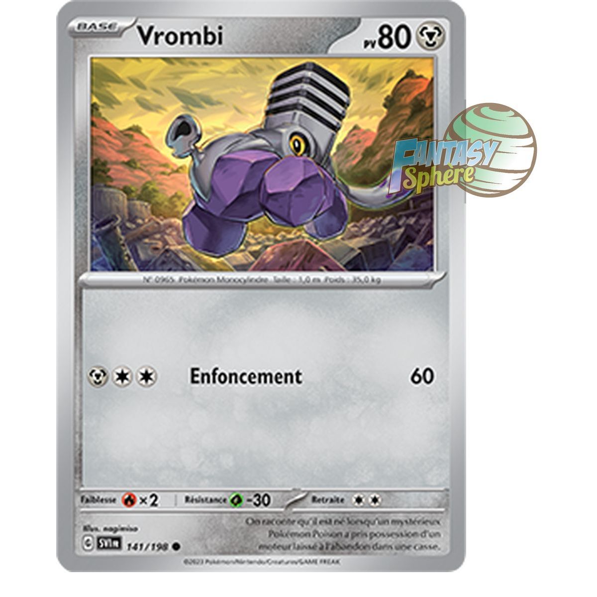 Item Vrombi - Commune 141/198 - Scarlet and Violet