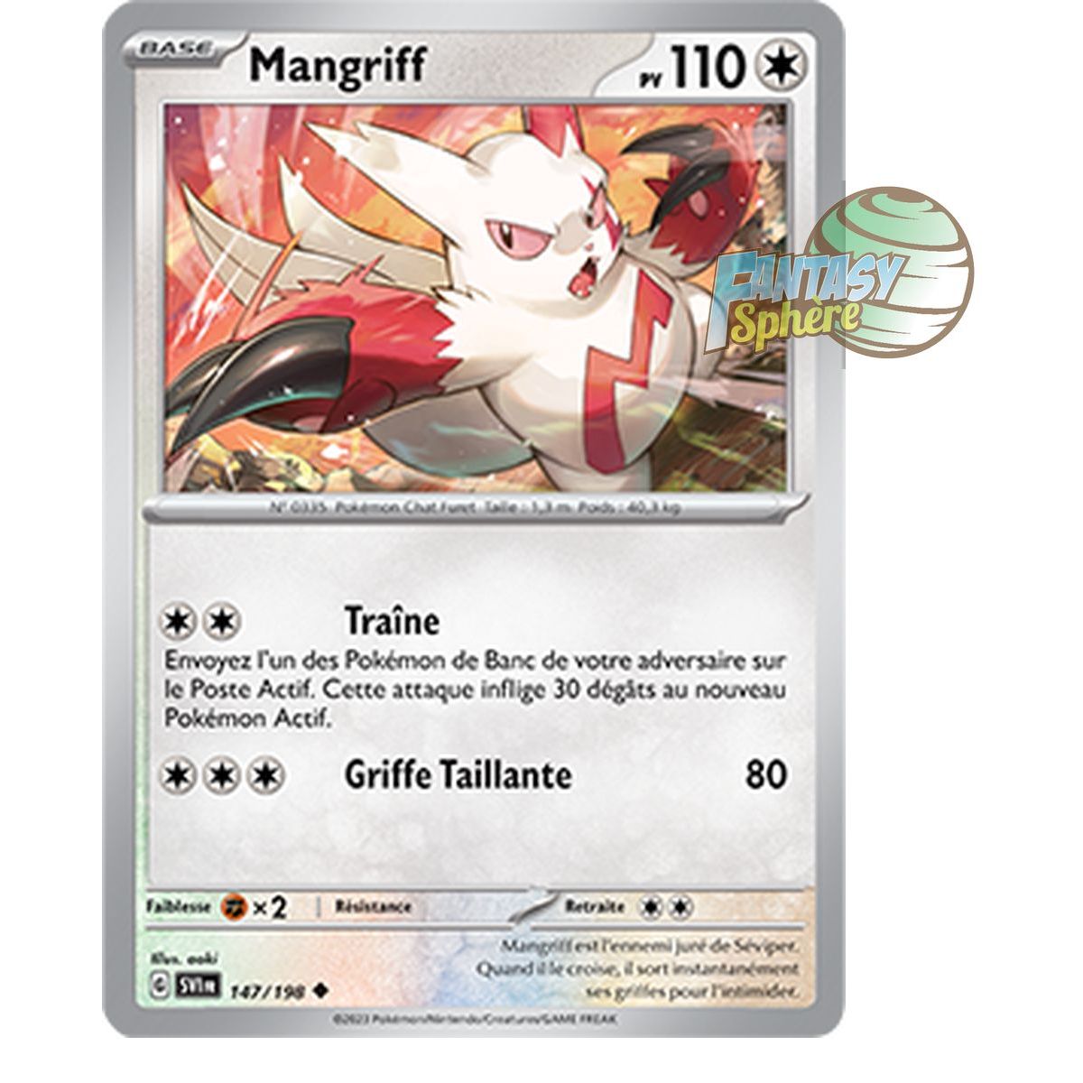 Mangriff - Uncommon 147/198 - Scarlet and Violet