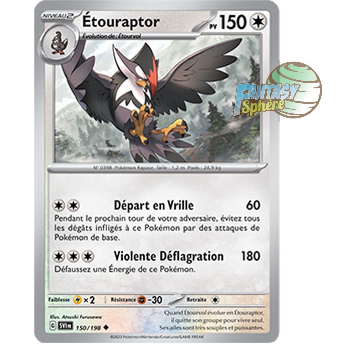 Staraptor - Uncommon 150/198 - Scarlet and Violet