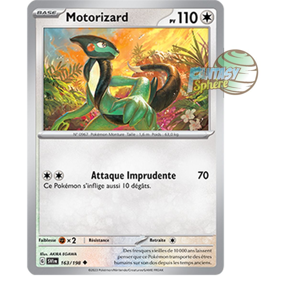 Motorizard - Uncommon 163/198 - Scarlet and Violet