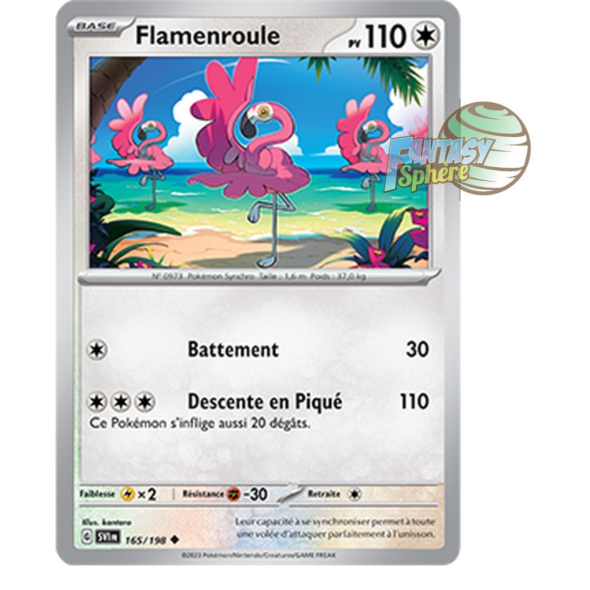 Flamroule - Uncommon 165/198 - Scarlet and Violet