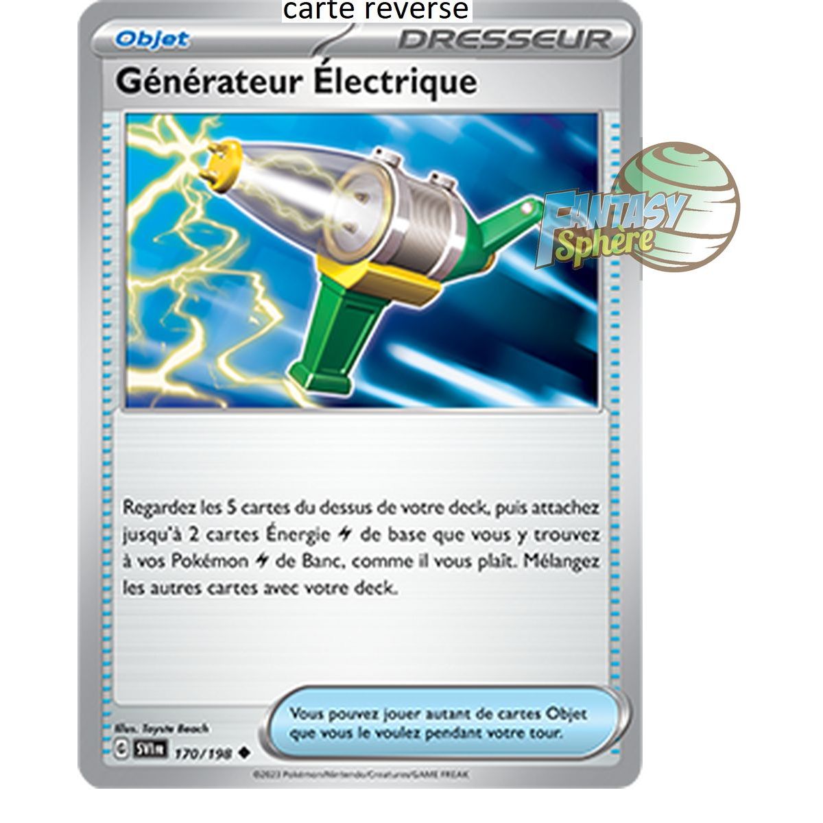 Electric Generator - Reverse 170/198 - Scarlet and Purple