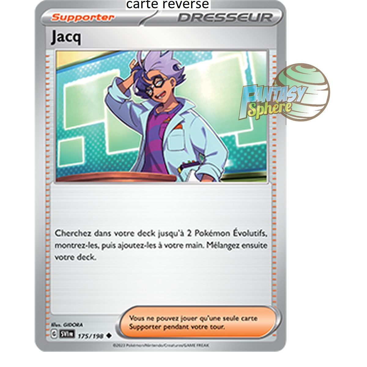 Jacq - Reverse 175/198 - Scarlet and Violet