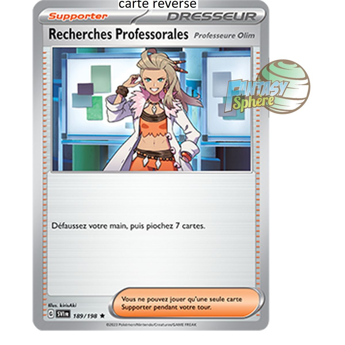 Professorial Research (Professor Olim) - Reverse 189/198 - Scarlet and Purple