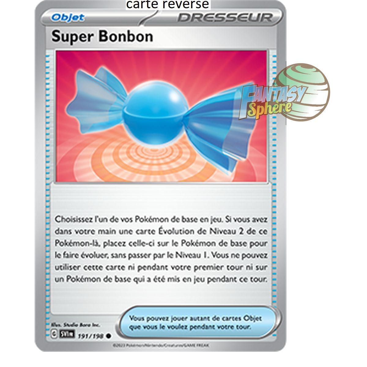 Super Bonbon - Reverse 191/198 - Scarlet and Purple