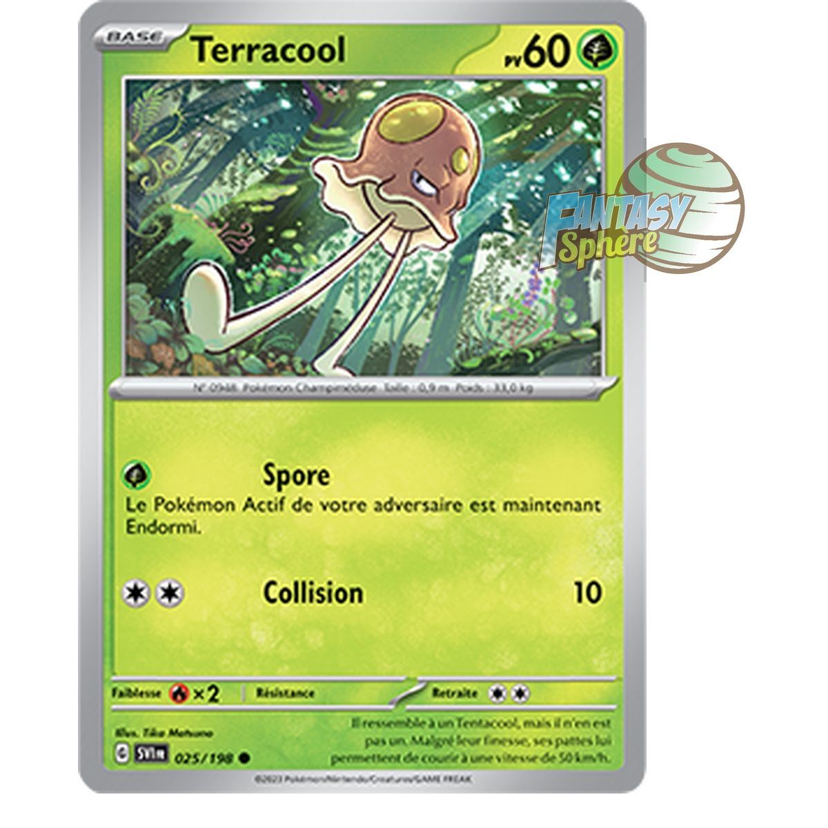 Item Terracool - Commune 25/198 - Scarlet and Violet