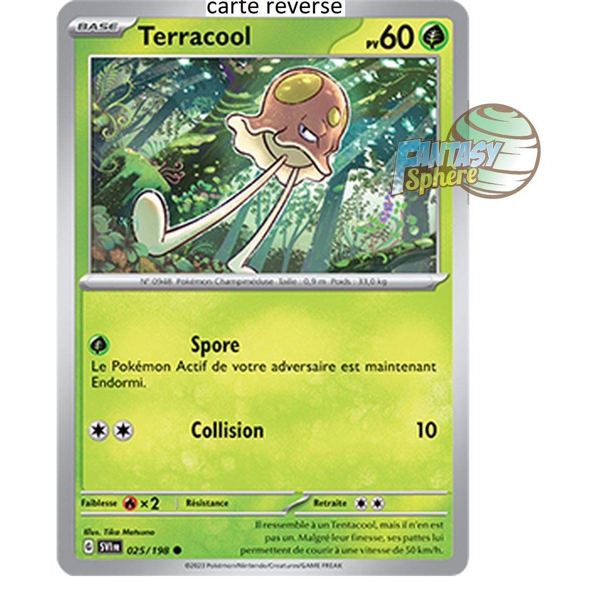 Terracool - Reverse 25/198 - Scarlet and Violet