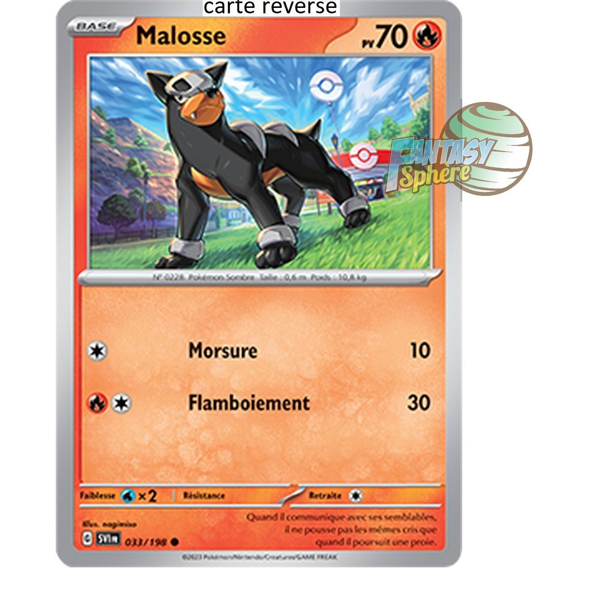 Malosse - Reverse 33/198 - Scarlet and Purple