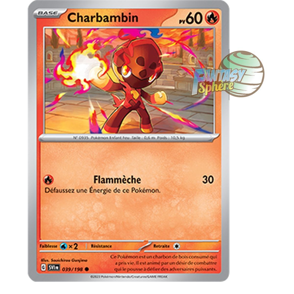 Item Charbambin - Commune 39/198 - Scarlet and Violet