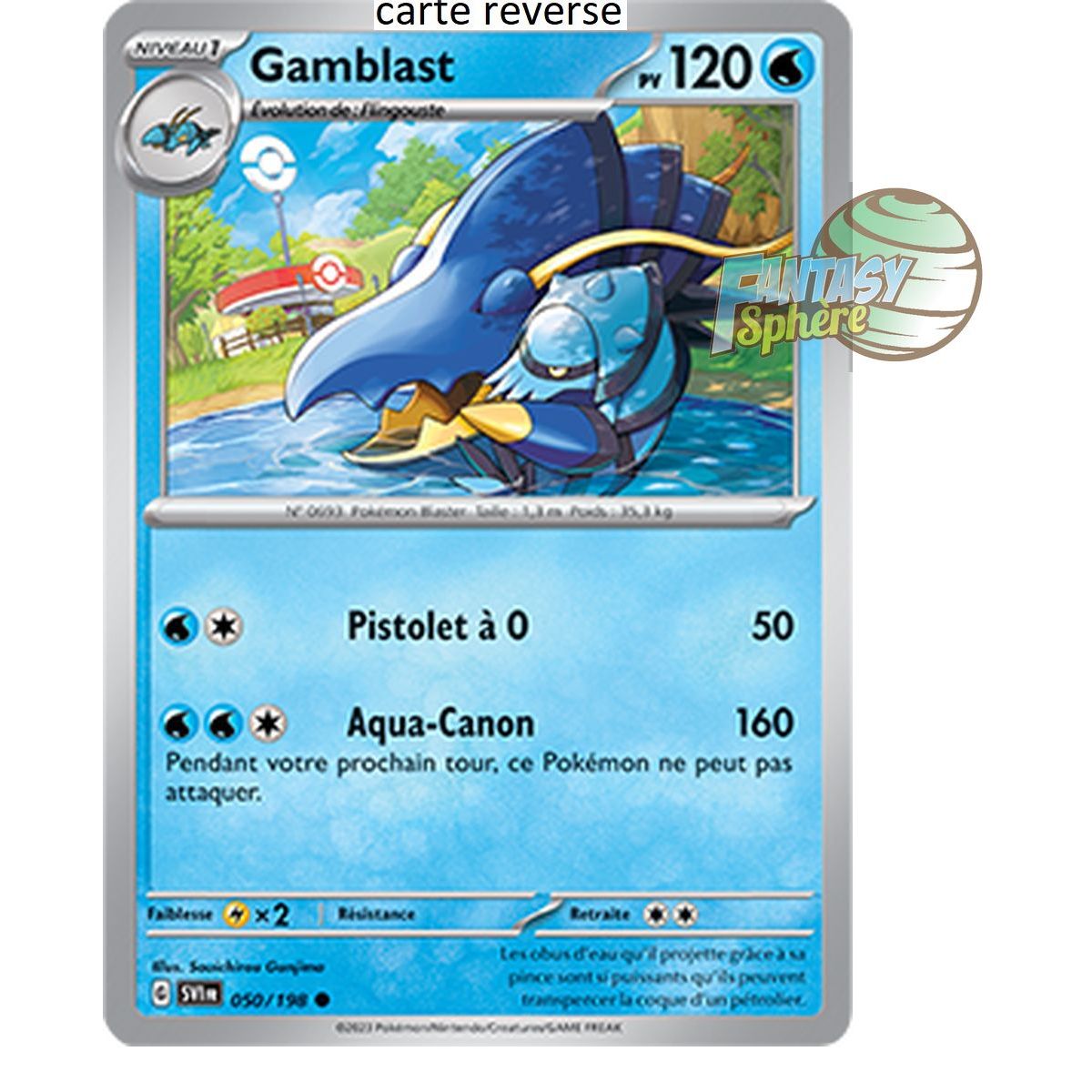 Gamblast - Reverse 50/198 - Scarlet and Violet