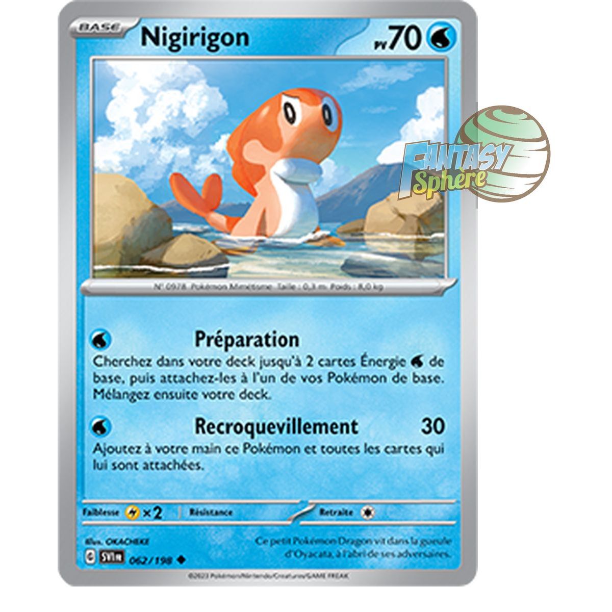 Nigirigon - Uncommon 62/198 - Scarlet and Violet