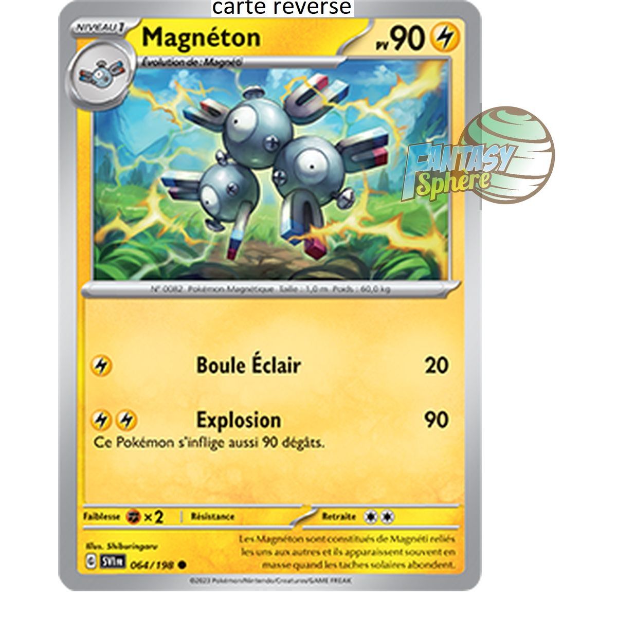 Magneton - Reverse 64/198 - Scarlet and Violet